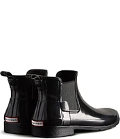 Hunter Refined Chelsea Gloss Rain Booties