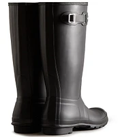 Hunter Women's Original Tall Matte Buckle Strap Rain Boots