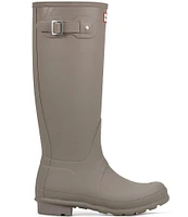 Hunter Women's Original Tall Matte Buckle Strap Rain Boots