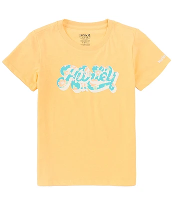 Hurley Big Girls 7-16 Short Sleeve Swash Fill T-Shirt