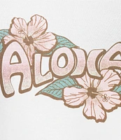 Hurley Aloha Sleeveless Cropped Tank Top