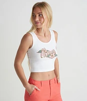 Hurley Aloha Sleeveless Cropped Tank Top