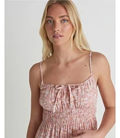 Hurley Beachcomber Sleeveless Printed Minidress