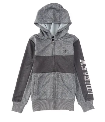 Hurley Big Boys 8-20 H20-Dri Solar Zip Front Hoodie