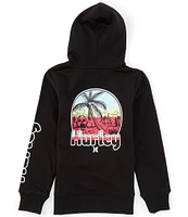 Hurley Big Boys 8-20 Long Sleeve Graphic Fleece Hoodie