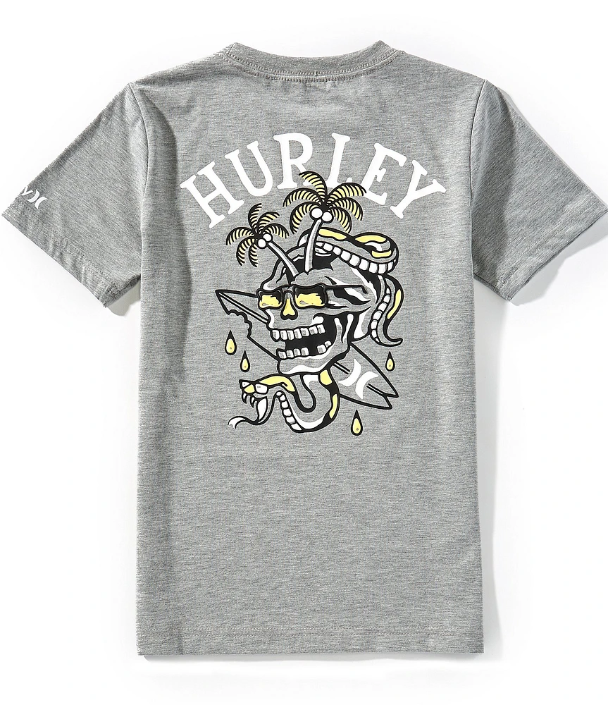 Hurley Big Boys Short Sleeve Breaking Through T-Shirt