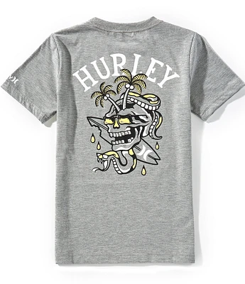 Hurley Big Boys Short Sleeve Breaking Through T-Shirt
