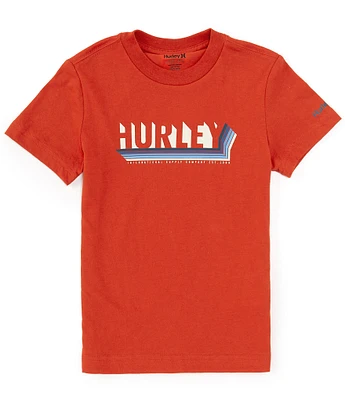 Hurley Big Boys 8-20 Short Sleeve Shadow Blinds T-Shirt