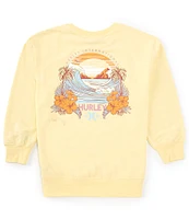 Hurley Big Girls 7-16 Long-Sleeve Graphic T-Shirt