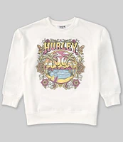 Hurley Big Girls 7-16 Long-Sleeve Graphic T-Shirt