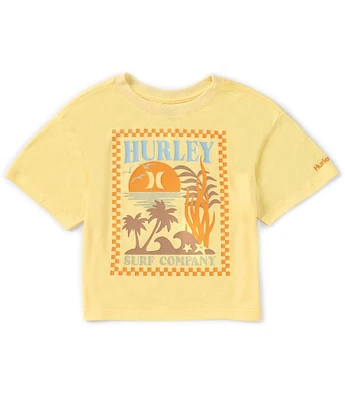 Hurley Big Girls 7-16 Short Sleeve Graphic T-Shirt