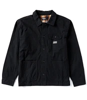 Hurley Bixby Long Sleeve Flannel-Lined Canvas Shacket