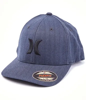 Hurley Black Textures Herringbone Cap