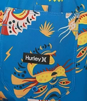 Hurley Cannonball 17#double; Inseam Swim Trunks