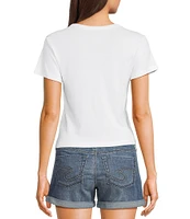 Hurley Casa Del Hurley Short Sleeve Baby Rib T-Shirt