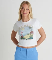 Hurley Casa Del Hurley Short Sleeve Baby Rib T-Shirt