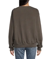 Hurley Desert Lover Long Sleeve Boyfriend Fleece Graphic Sweatshirt