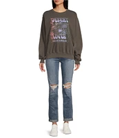 Hurley Desert Lover Long Sleeve Boyfriend Fleece Graphic Sweatshirt