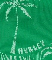 Hurley Down Under Cropped Graphic Tank Top