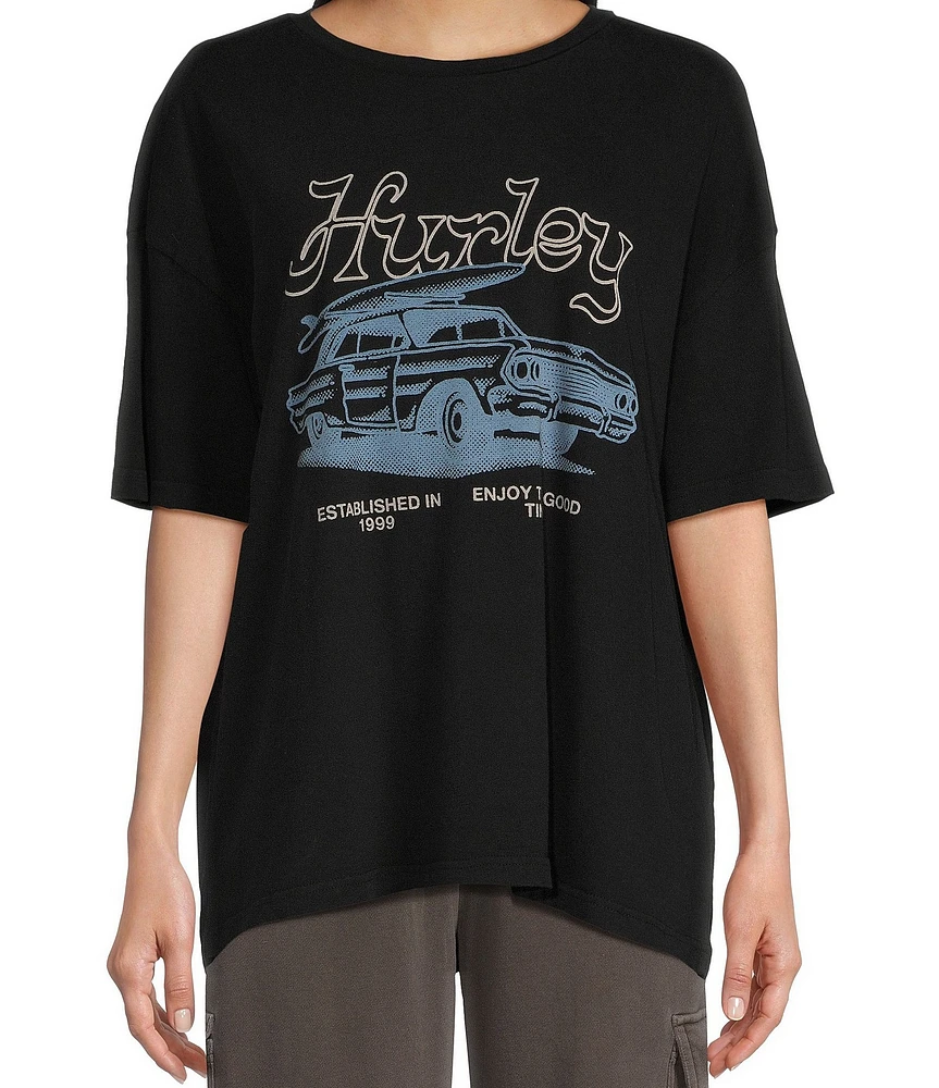 Hurley Enjoy The Good Short Sleeve Graphic T-Shirt