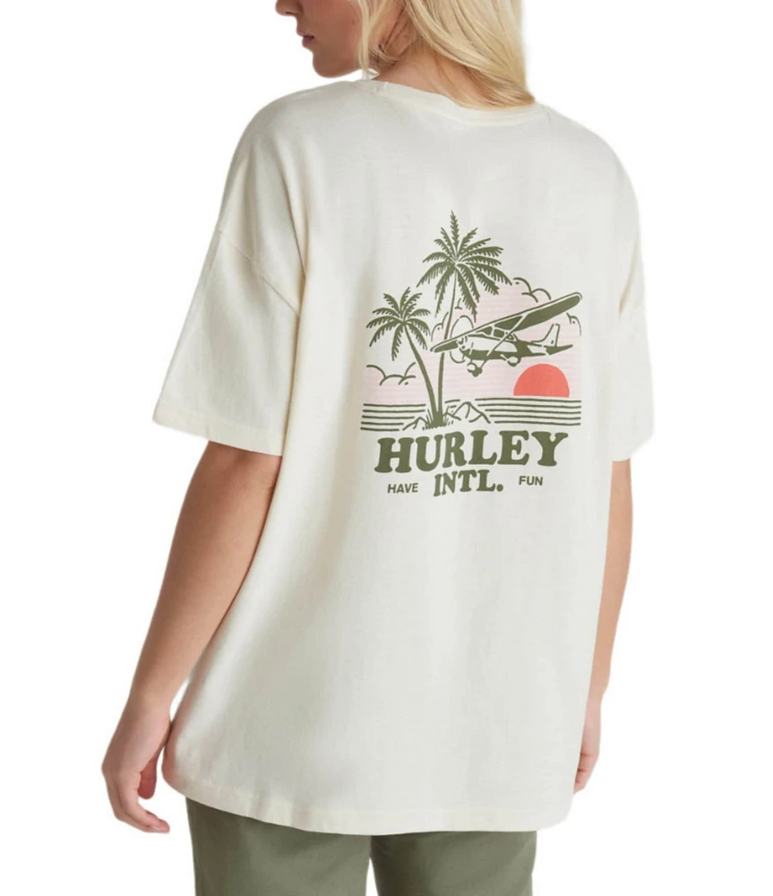 Hurley Exodos Boyfriend Short-Sleeve T-Shirt