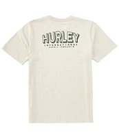 Hurley H2O-Dri Top Arch Short Sleeve Slub Graphic T-Shirt