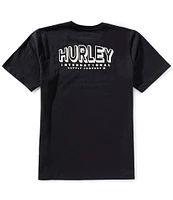 Hurley H2O-Dri Top Arch Short Sleeve Slub Graphic T-Shirt