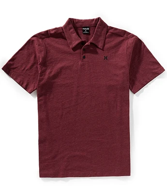 Hurley Icon Slub Jersey Short Sleeve Polo Shirt