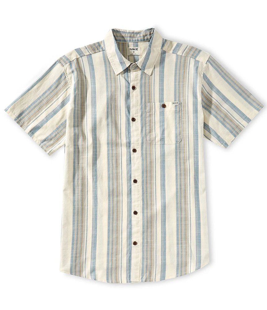 Hurley Lido Stripe Short Sleeve Woven Shirt