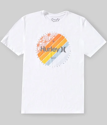 Hurley Liner Palm Short Sleeve Graphic T-Shirt