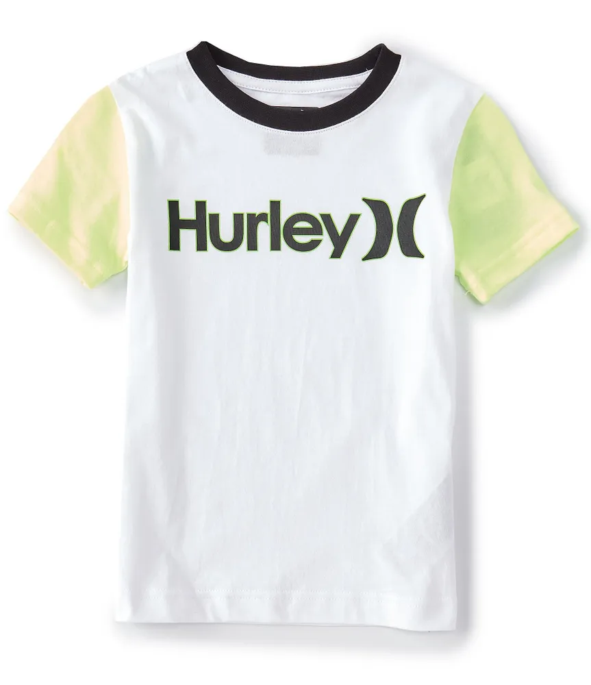 Hurley Little Boys 2T-7 Short-Sleeve Colorblock T-Shirt