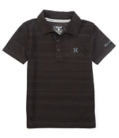 Hurley Little Boys 2T-7 Short-Sleeve H2O-Fit Belmont Polo Shirt