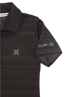 Hurley Little Boys 2T-7 Short-Sleeve H2O-Fit Belmont Polo Shirt