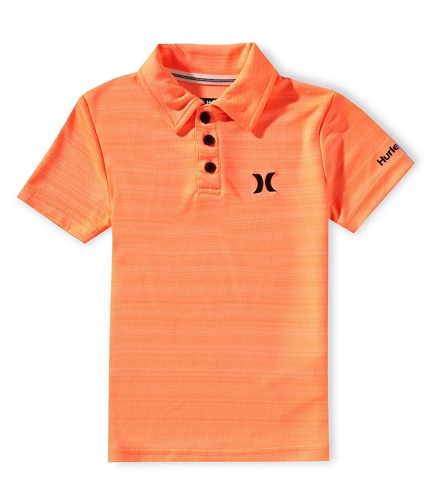 Hurley Little Boys 2T-7 Short-Sleeve H2O-Fit Belmont Polo Shirt