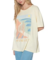 Hurley Moroccan Sunset Short Sleeve Boyfriend T-Shirt