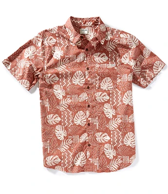Hurley One & Only Lido Short Sleeve Printed Woven Shirt