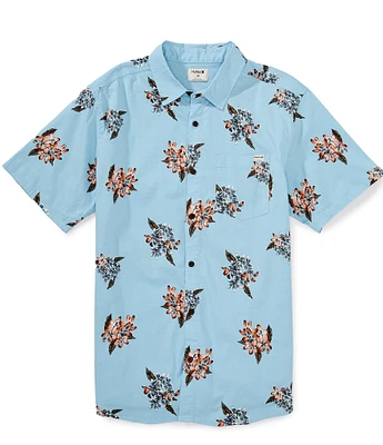Hurley One & Only Lido Short Sleeve Floral Printed Woven Shirt