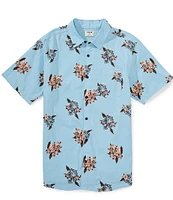 Hurley One & Only Lido Short Sleeve Floral Printed Woven Shirt