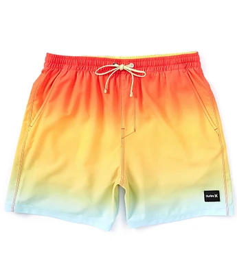 Hurley Phantom Eco Poolside Ombre 16#double; Outseam Board Shorts