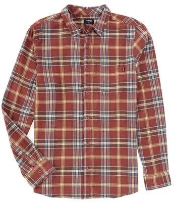 Hurley Portland Long Sleeve Organic Flannel Shirt