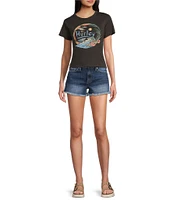 Hurley Retro Beach Baby Short Sleeve Graphic T-Shirt