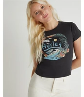 Hurley Retro Beach Baby Short Sleeve Graphic T-Shirt