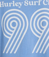 Hurley Rollers Short Sleeve Boxy Cropped T-Shirt