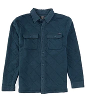 Hurley Santa Cruz Long Sleeve Quilted Fleece Shacket