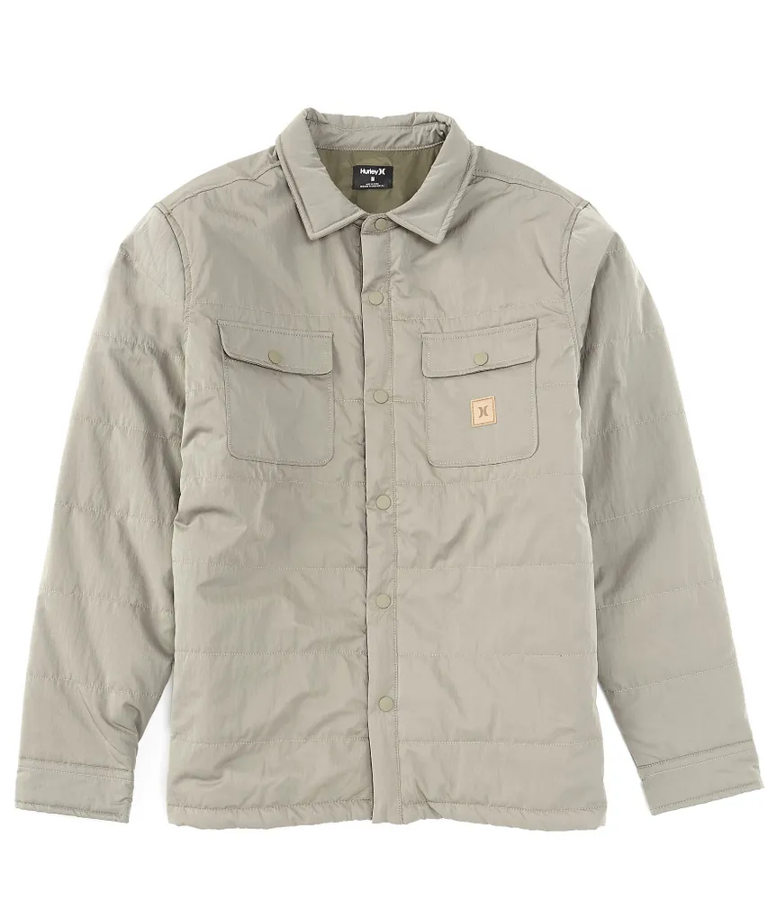 Hurley Santa Cruz Quilted Lined Shirt Jacket