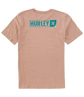 Hurley Short Sleeve Corner Logo T-Shirt