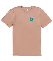 Hurley Short Sleeve Corner Logo T-Shirt