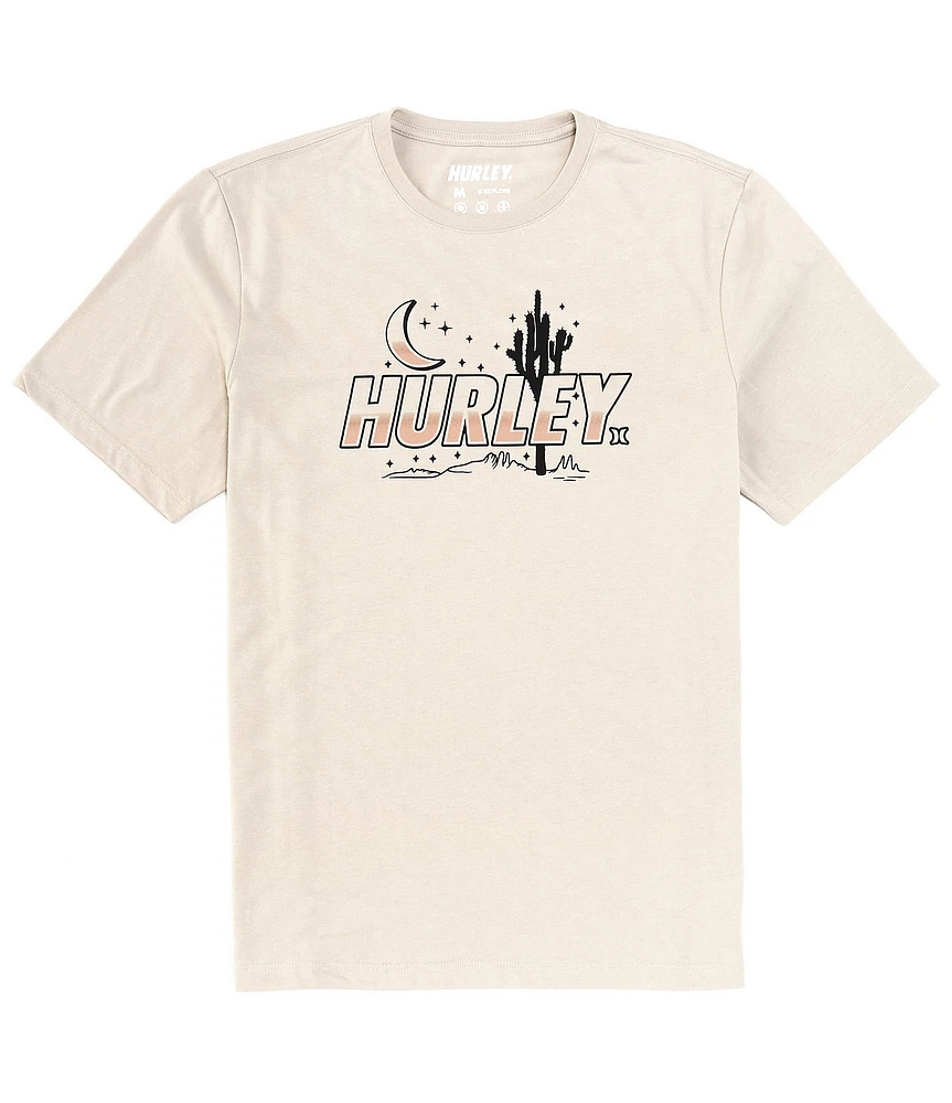 Hurley Short Sleeve Explore Desert Nights Graphic T-Shirt