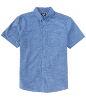 Hurley Short Sleeve One & Only Stretch Classic Fit Woven Shirt