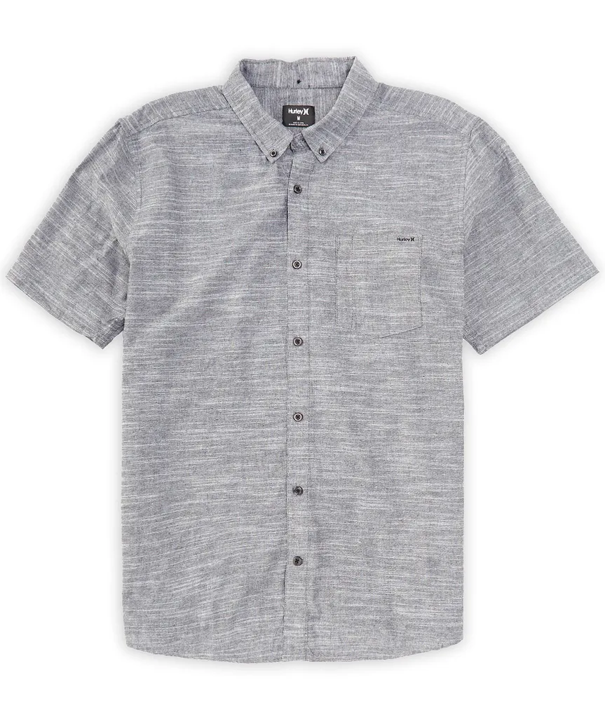 Hurley Short Sleeve One & Only Stretch Classic Fit Woven Shirt